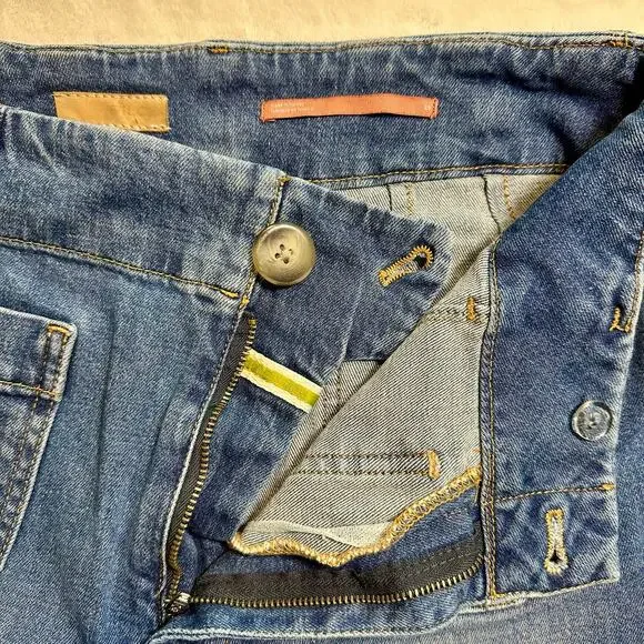 PILCRO Wide Leg Cropped Jeans, Size 29 (8) - Picture 6 of 14